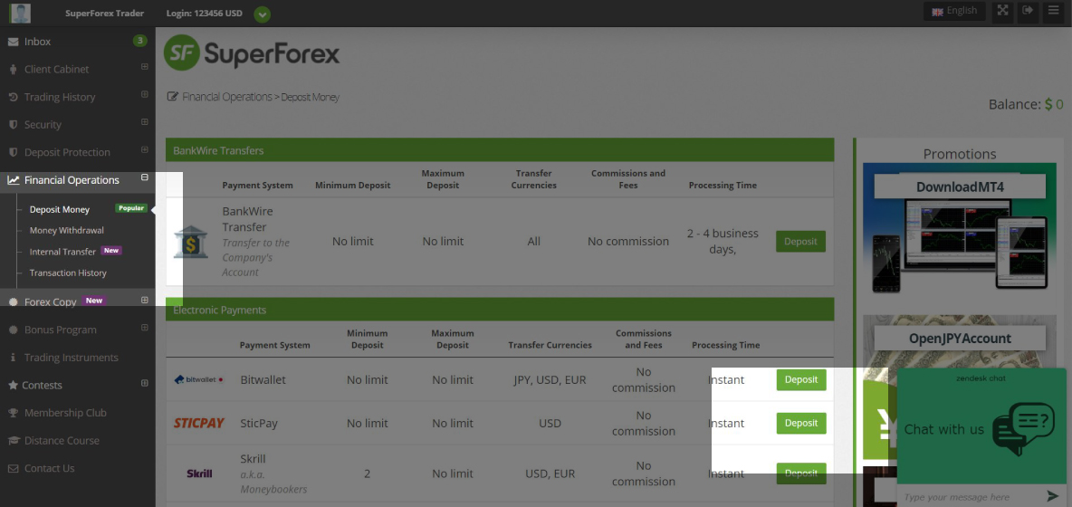 superforex-how-to-make-a-deposit-sticpay-online-wallet