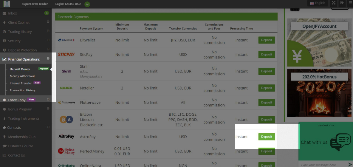 superforex-how-to-make-a-deposit-via-astropay